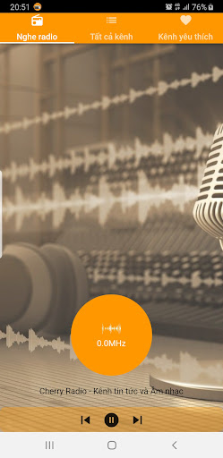 Android application FM Radio Trực Tuyến - Nghe FM screenshort