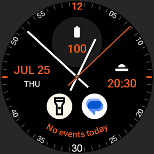 Analog xT: Watch face Logo