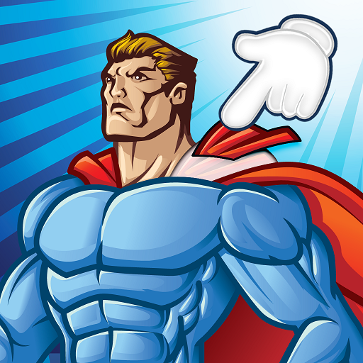 Super Heroes Puzzle Game Logo