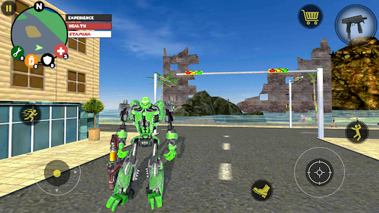 Shark Robot Attack Transform: Robot Shark Games 1.0 APK screenshots 10