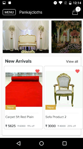 PANKAJ CLOTH AND WEDDING TENT Screen 2