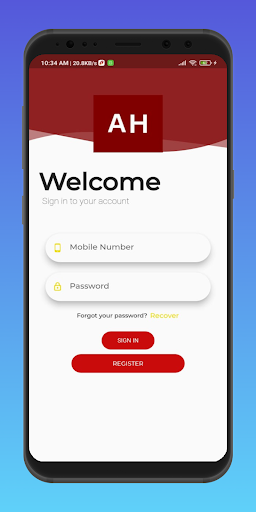Android application Arban Homes screenshort