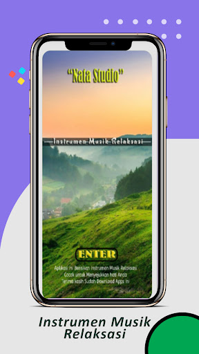 Android application Instrumen Musik Relaksasi screenshort