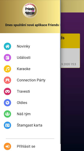 FriendsApp Screen 2