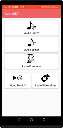 AudioEDT : Audio Editor Tools Screen 2