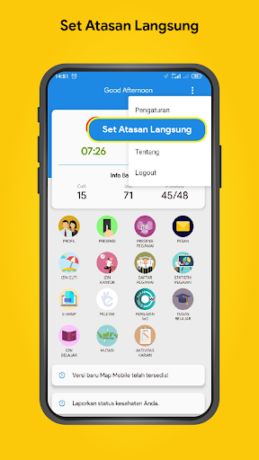 Android application MAP Mobile BPKP screenshort