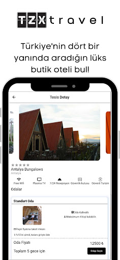 TZX TRAVEL Screen 2