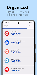 Aegis Authenticator - 2FA App screenshot 1