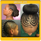 Braid Hairstyle for Black Girl icon