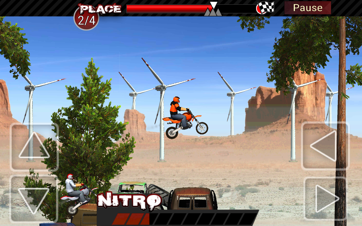 Android application Dirt Bikes Super Racing screenshort