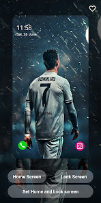 Captura de Pantalla 4 Ronaldo Wallpapers -CR7 Fans android