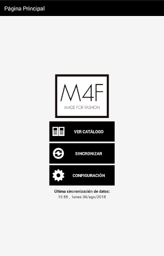 M4F - Catálogo Móvil