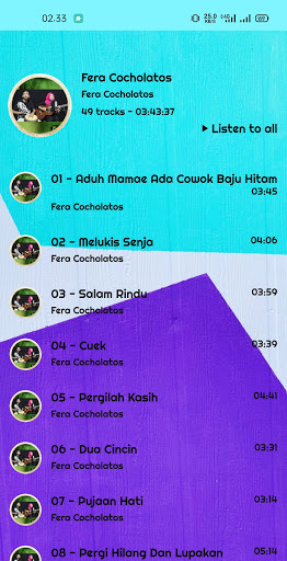 Fera Cocholatos Musik Ska dan