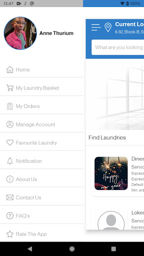 Laundry-HUB Screen 3