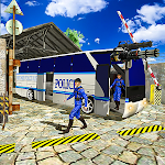 Cover Image of Tải xuống US Police Bus Drive Simulator  APK