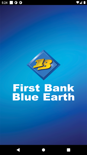 Android application First Bank Blue Earth screenshort