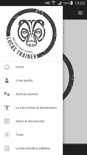 Android application Lucas Personal Trainer screenshort