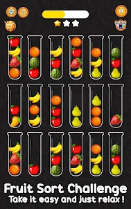 Crazy Fruit Sort Challenge 3D