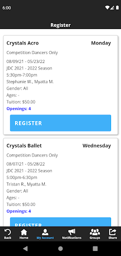 Journey Dance Center Screen 3