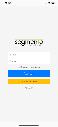 Android application Segmento Contábil screenshort