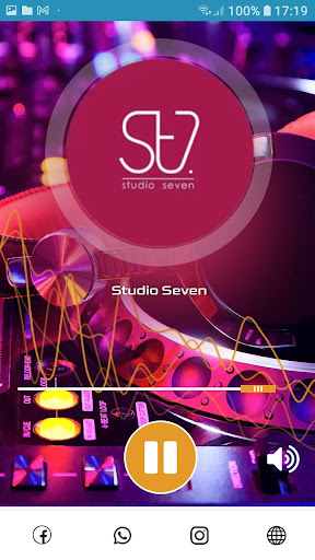 Android application Studio Seven Radio Online screenshort