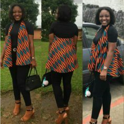 kitenge kimono designs