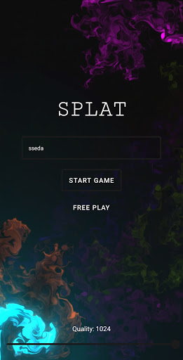 Android application Splat screenshort