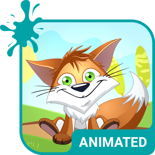 Cute Fox Animated Keyboard 2.32 Icon