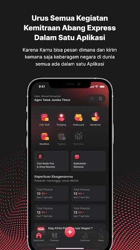 Android application AX Mitra Abang Express screenshort