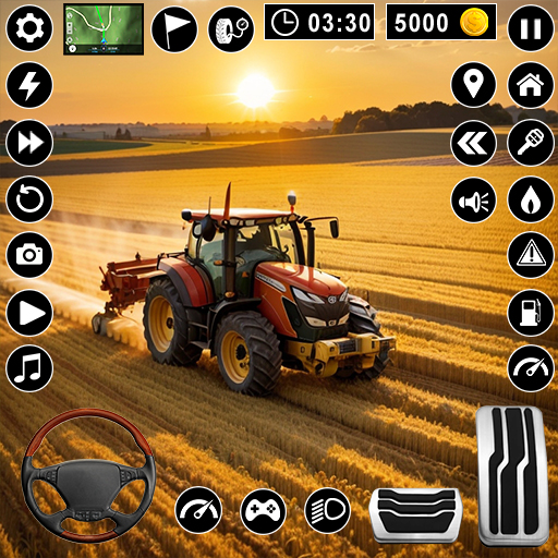 Tractor Driving & Farming Game