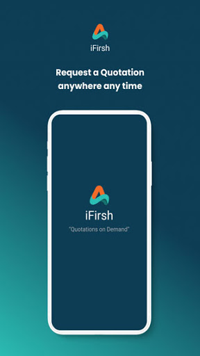 Android application iFirsh- Request for Quotations screenshort