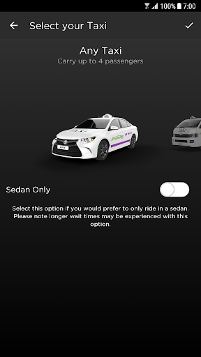 Premier Cabs Screen 2