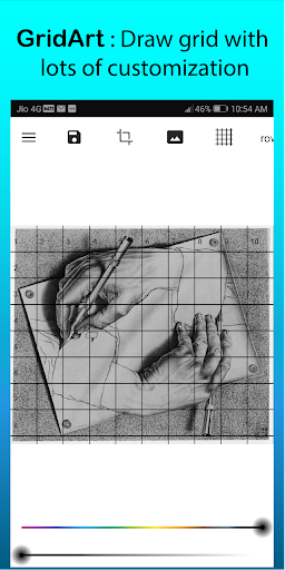 Android application GridArt: Grid Drawing 4 Artist screenshort