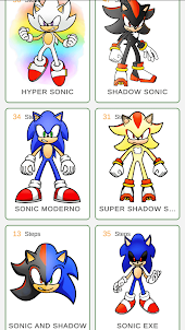 Cách vẽ Sonic