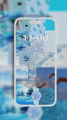 Blue Aesthetic Wallpapers Screen 2