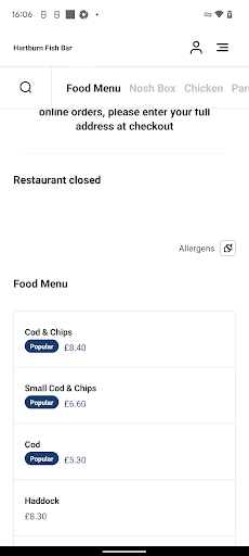 Hartburn Fish Bar Screen 3