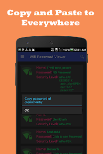 Wifi Password Viewer Donate No Ads Screenshot