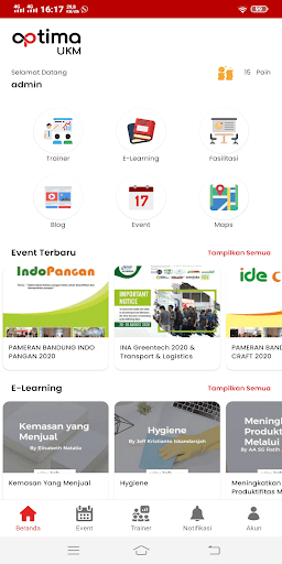 Optima UKM Screen 2