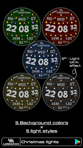 LMwatch christmas lights screenshot 7