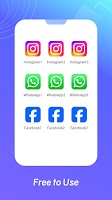 screenshot of Account Space: Multi App&Clone