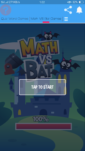 Android application Quiz Word, Learn Math and Game screenshort