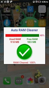 Auto RAM Cleaner PRO Screenshot