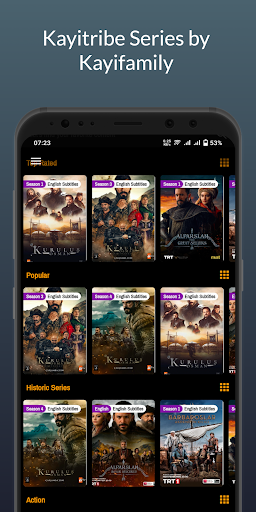 Android application Kayitribe Series By KayiFamily screenshort