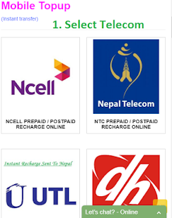 NP Recharge , Recharge to Nepal-Nepalekart