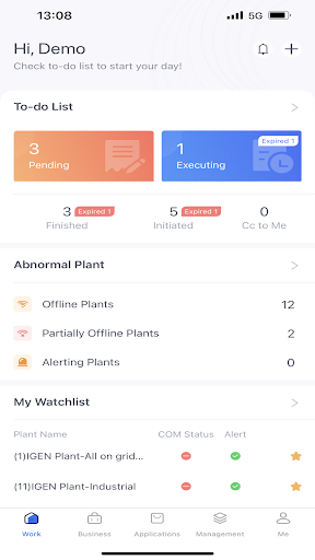 Android application SOFY PRO screenshort