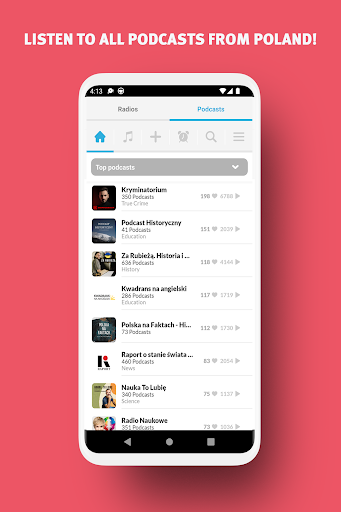 Radio Poland - Radio FM Screenshot 3 - AppWisp.com