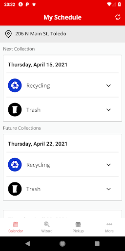 Dahl Disposal Service Screen 3