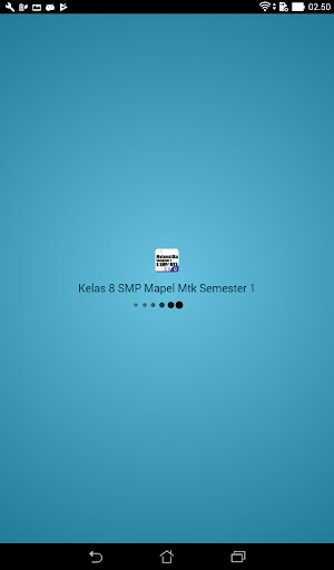 Kelas 8 SMP - MTS Mapel Matema