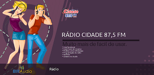 Android application RADIO CIDADE 875 FM screenshort