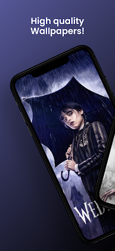 Wednesday Addams Wallpapers HD Screenshot 1 - AppWisp.com